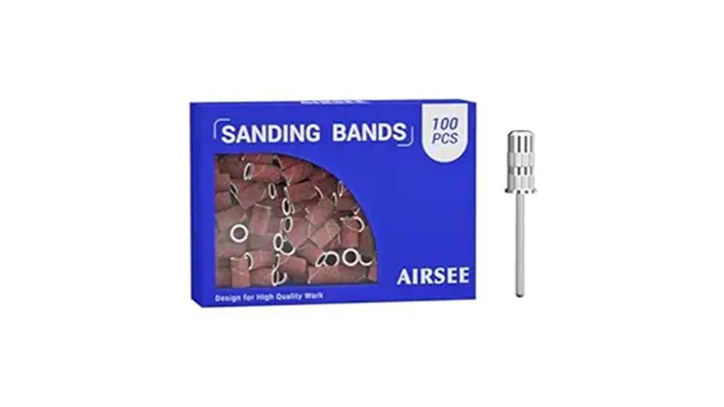 100 pack sanding bands