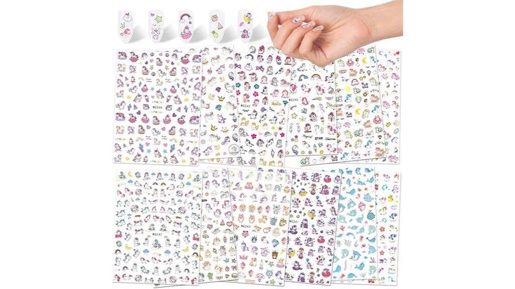 1200 designs self adhesive stickers