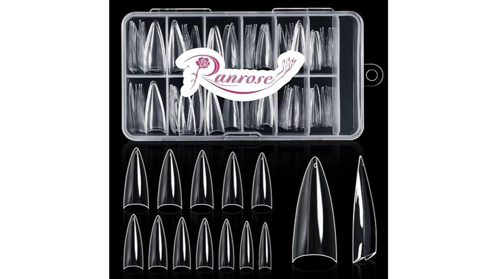 120 piece short nail tips