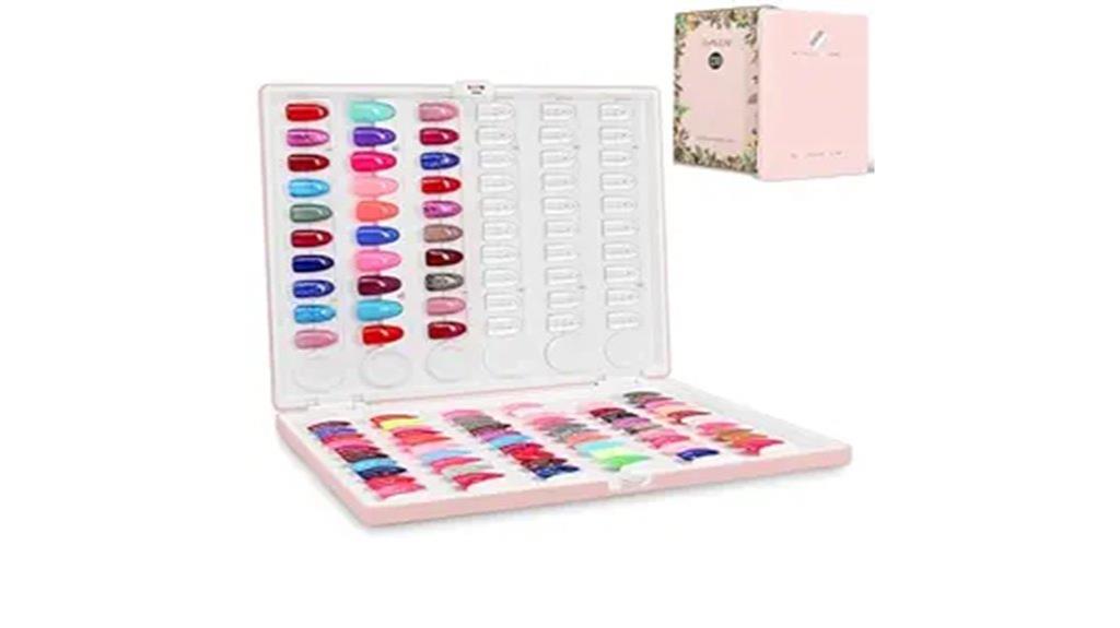 120 swatch nail display book