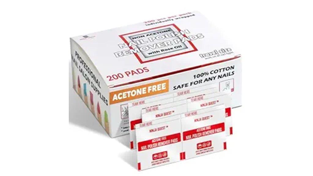 200 pack non acetone wipes