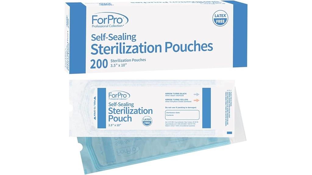 200 sterilization pouches