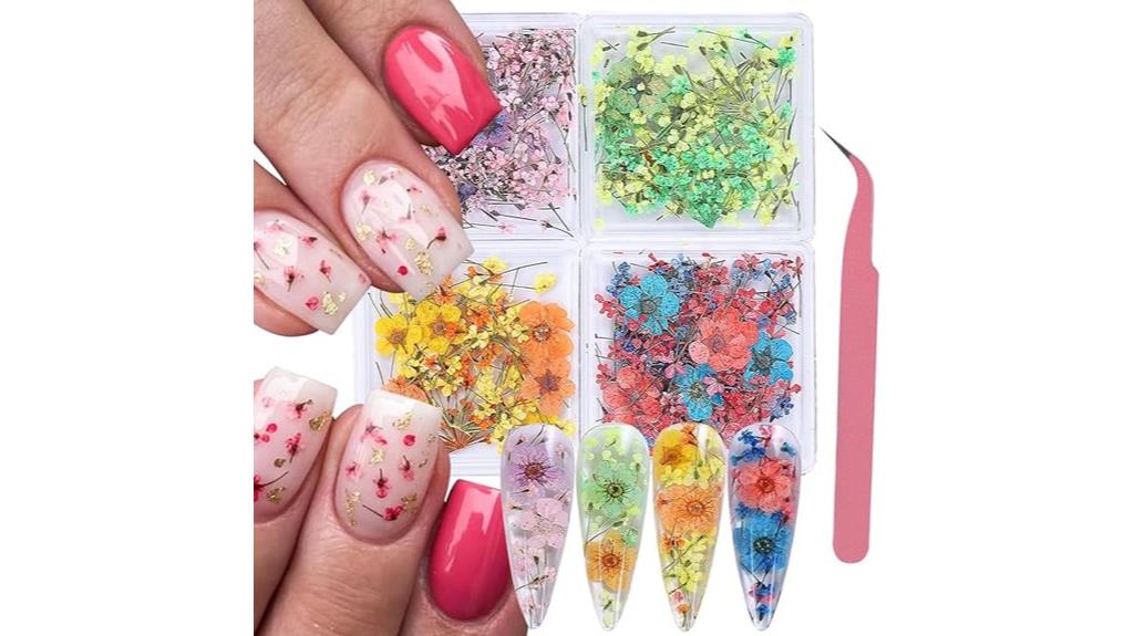 3d nail art flowers