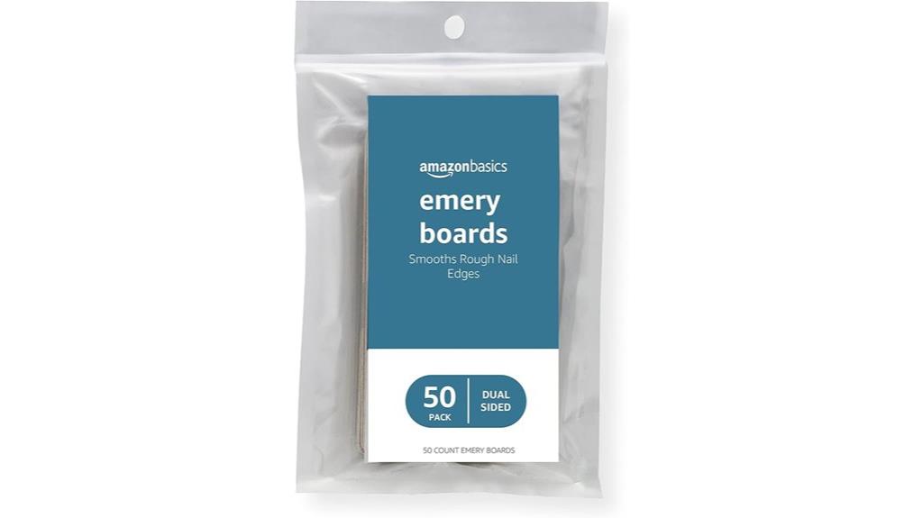50 brown emery nail files