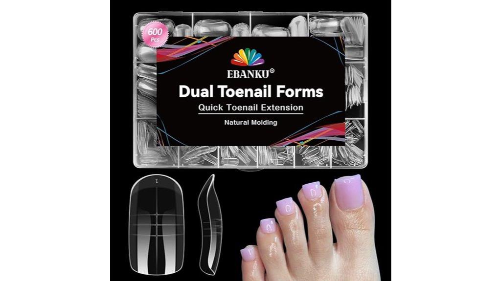 600 piece nail extension set
