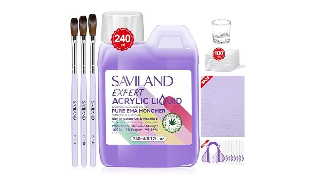 8oz saviland acrylic liquid
