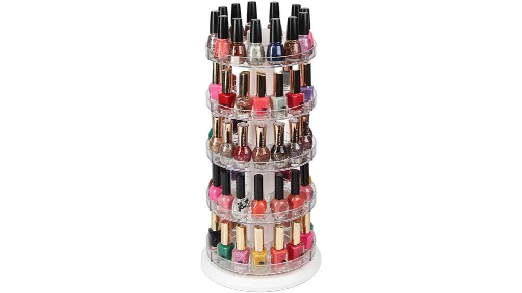 acrylic nail polish display