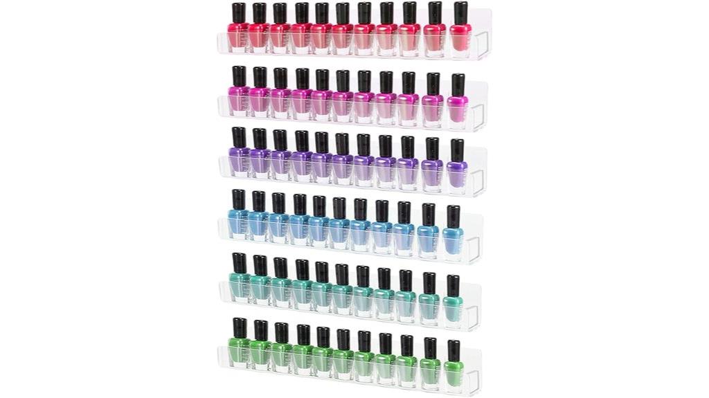 acrylic nail polish rack