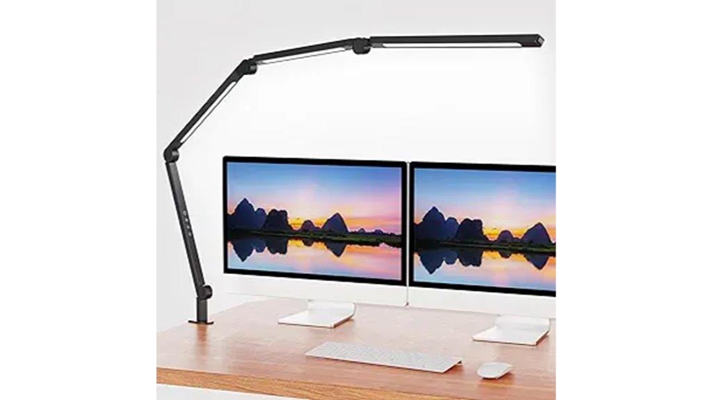 adjustable eye care desk lamp