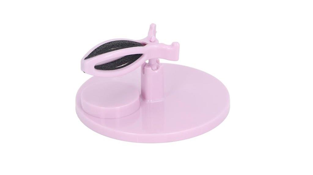 adjustable spill proof nail holder