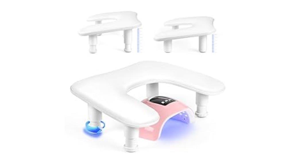 adjustable u shaped nail rest