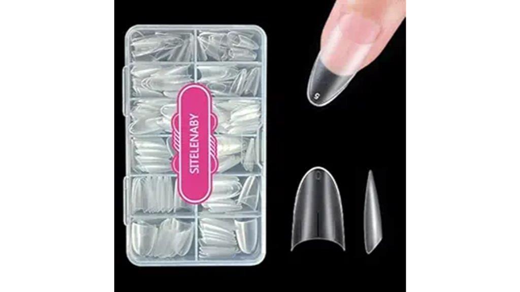 almond shaped nail extension kit