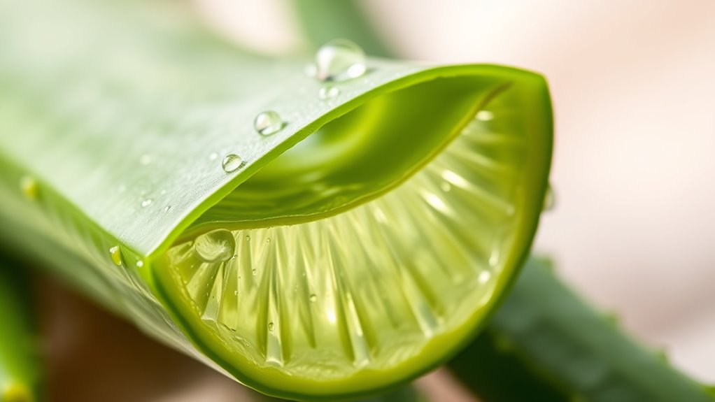 aloe for healthy nails