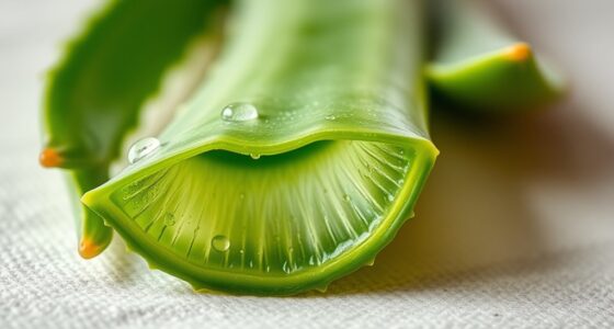aloe vera nail hydration