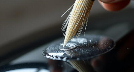 applying lightweight top coat