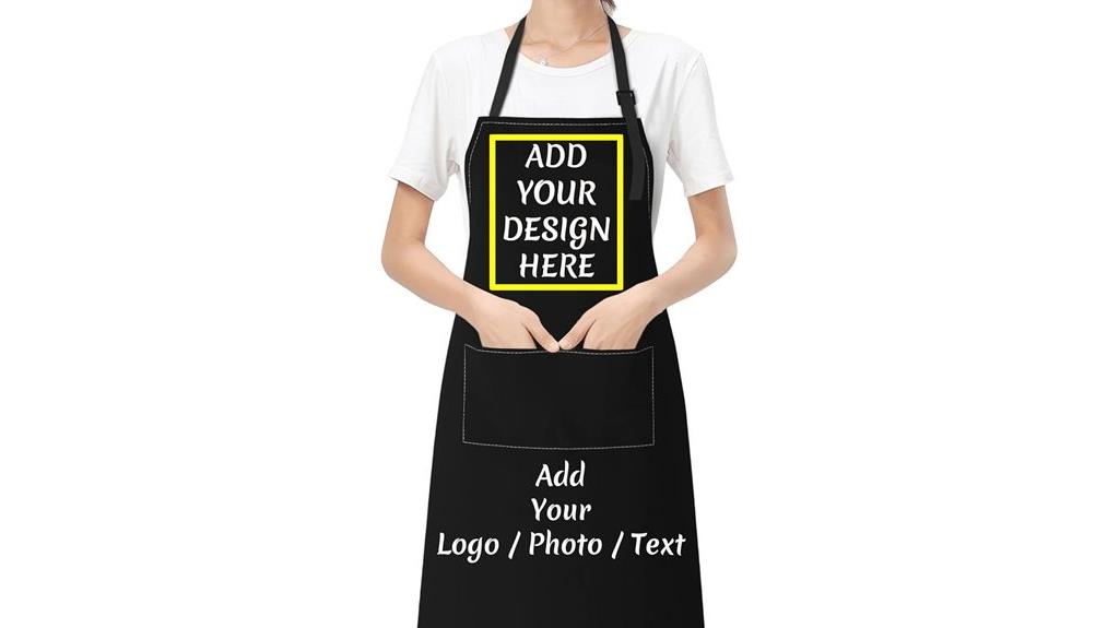 apron with functional pockets