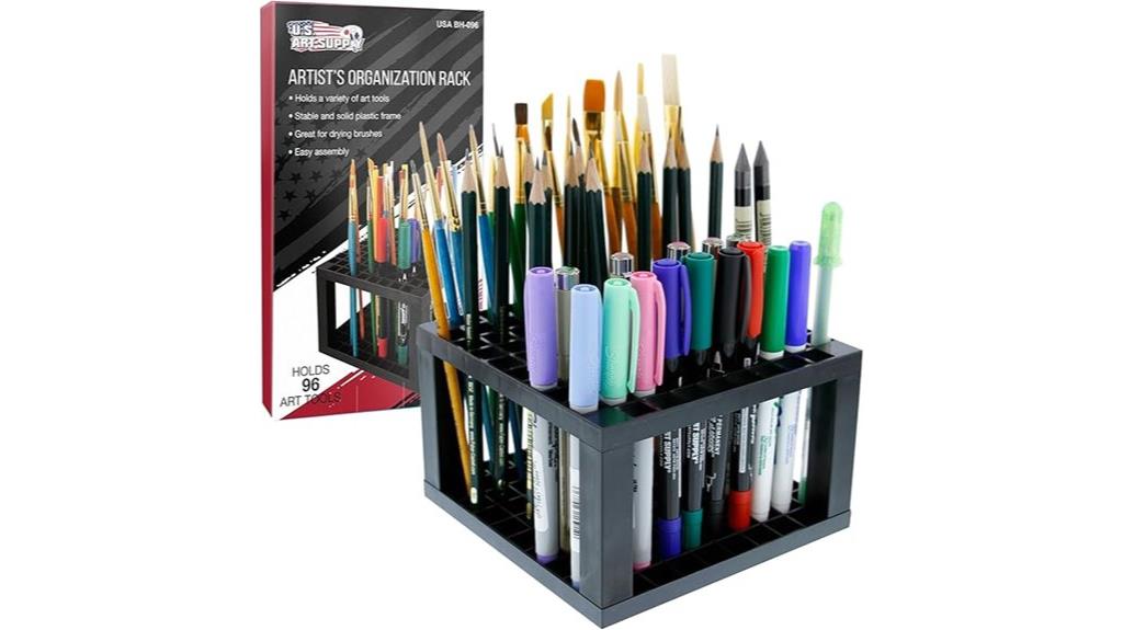 art supplies marker organizer