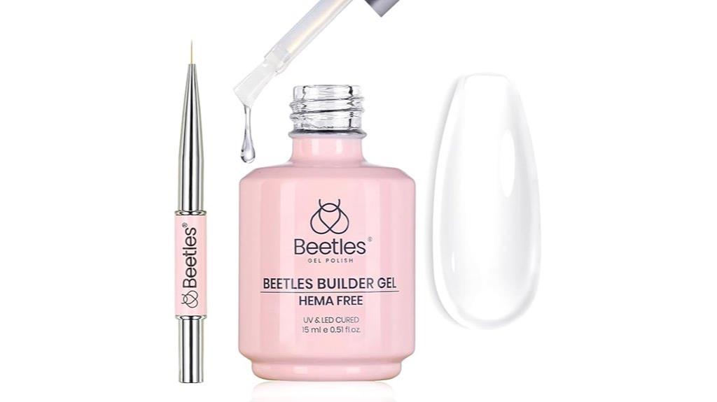 beetles clear nail gel