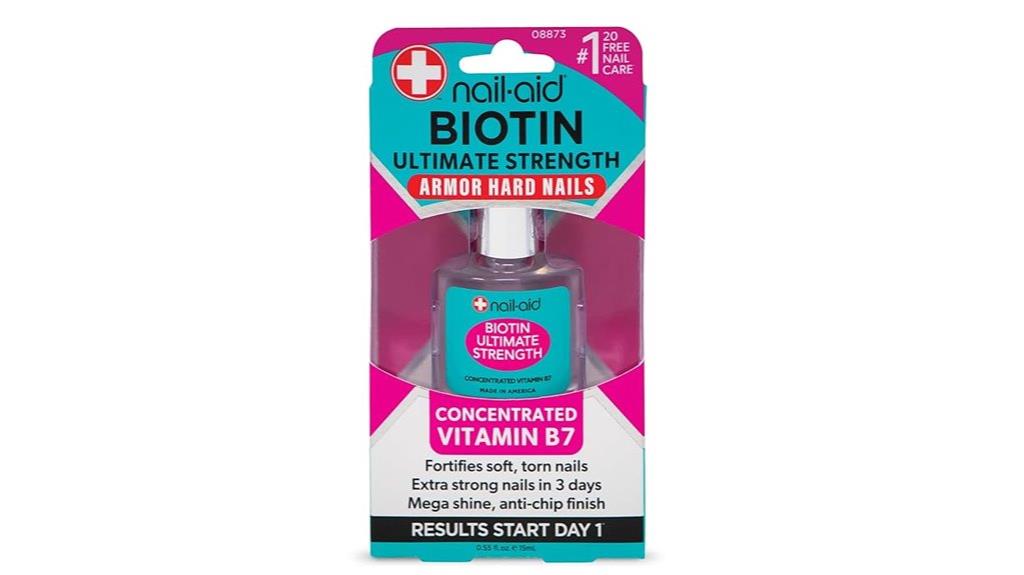 biotin nail treatment strength