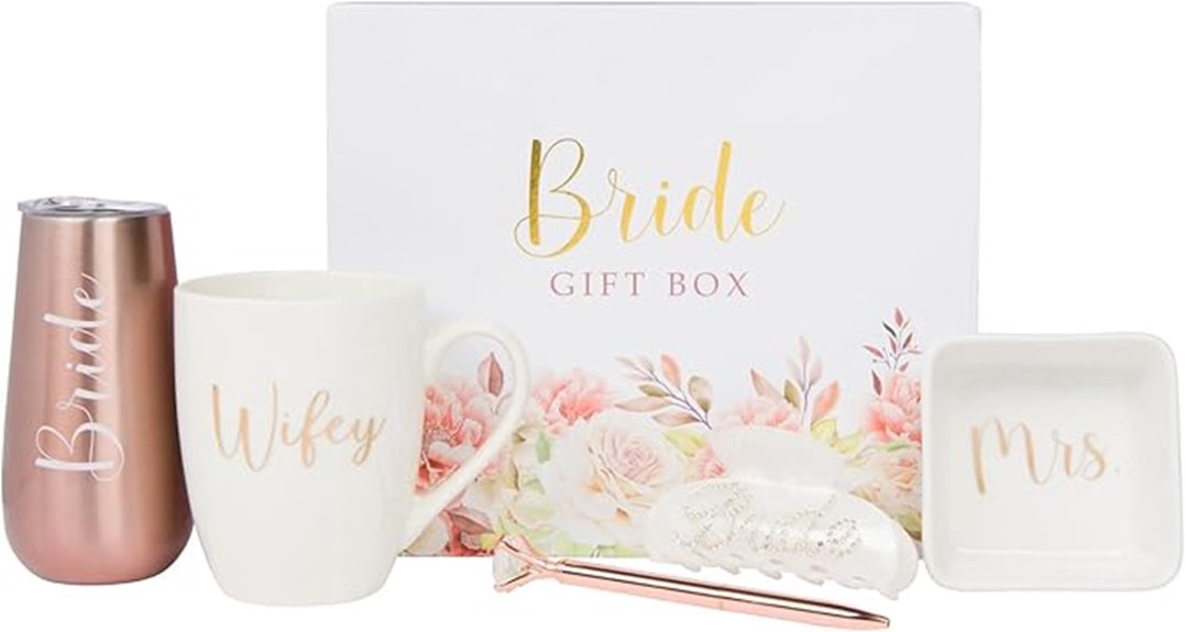 bridal shower gift set