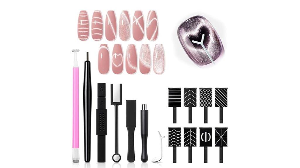 cat eye magnetic nail polish