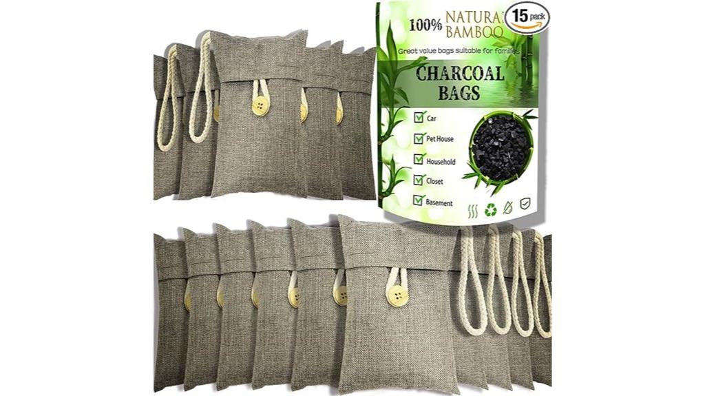 charcoal odor absorbing bags