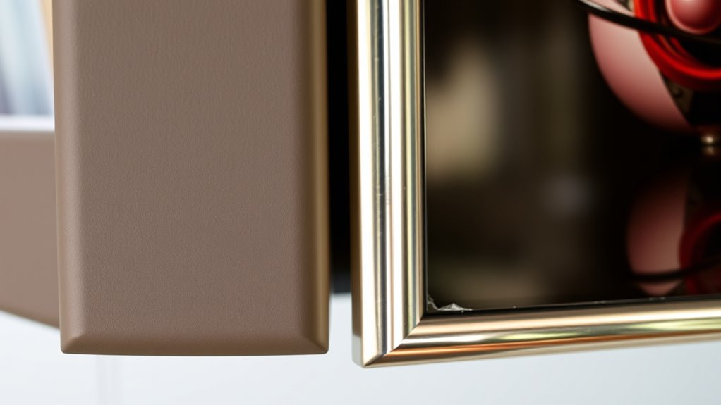 choose matte or glossy finishes