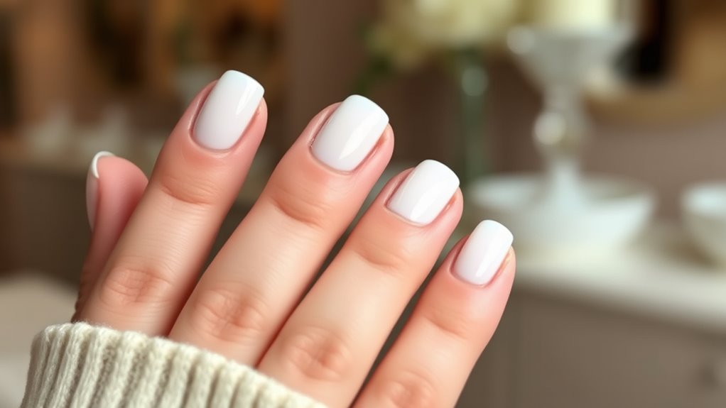 choosing sheer white gel