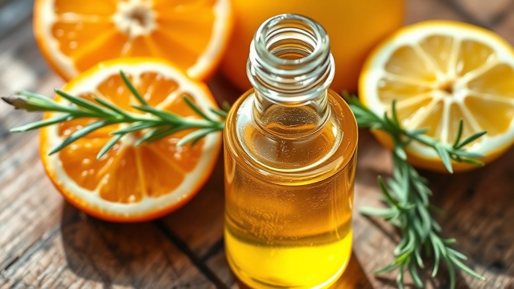 citrus infused cuticle oil
