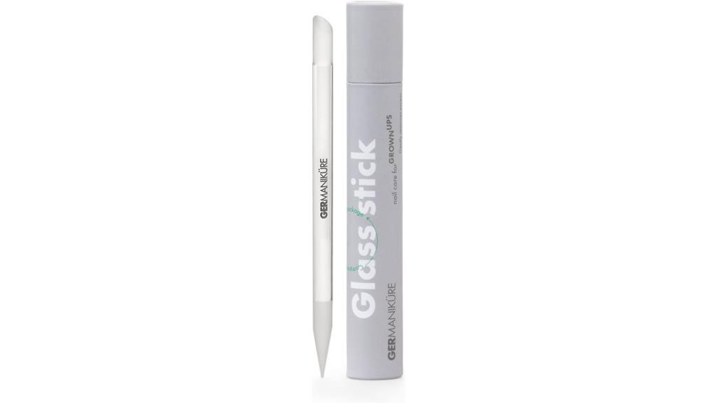 clear glass cuticle tool