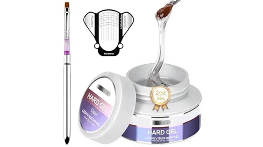 clear nail builder gel