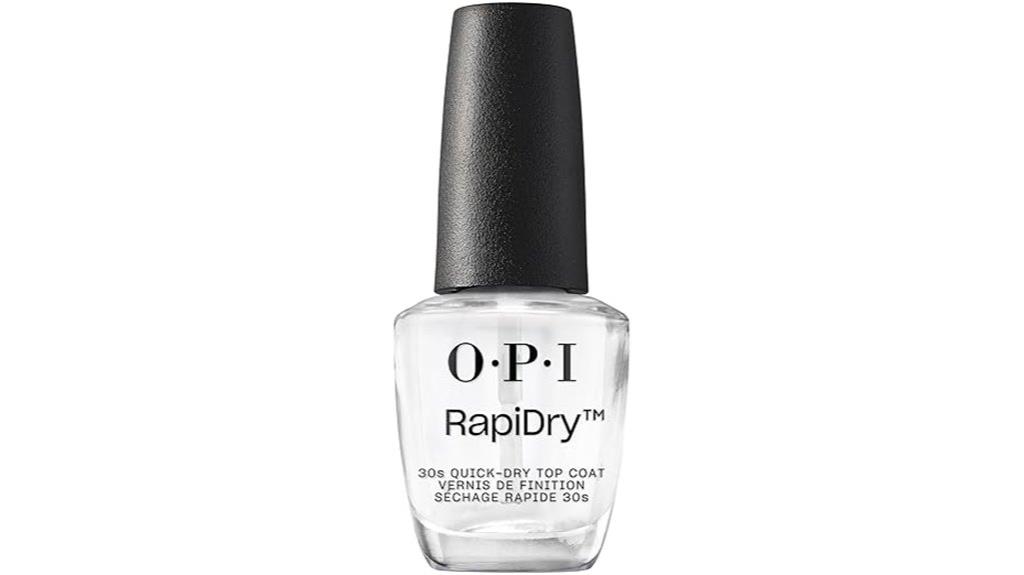 clear nail polish top coat