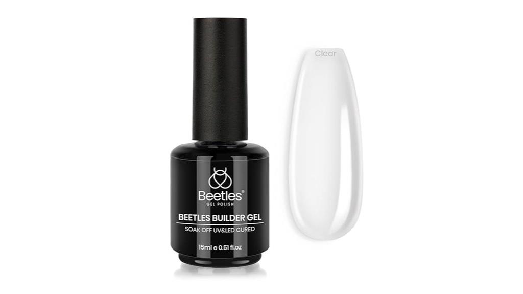 clear nail strengthening gel