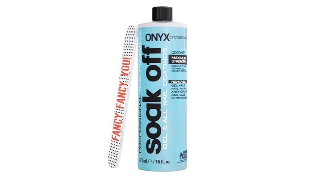 coconut scented nail polish remover