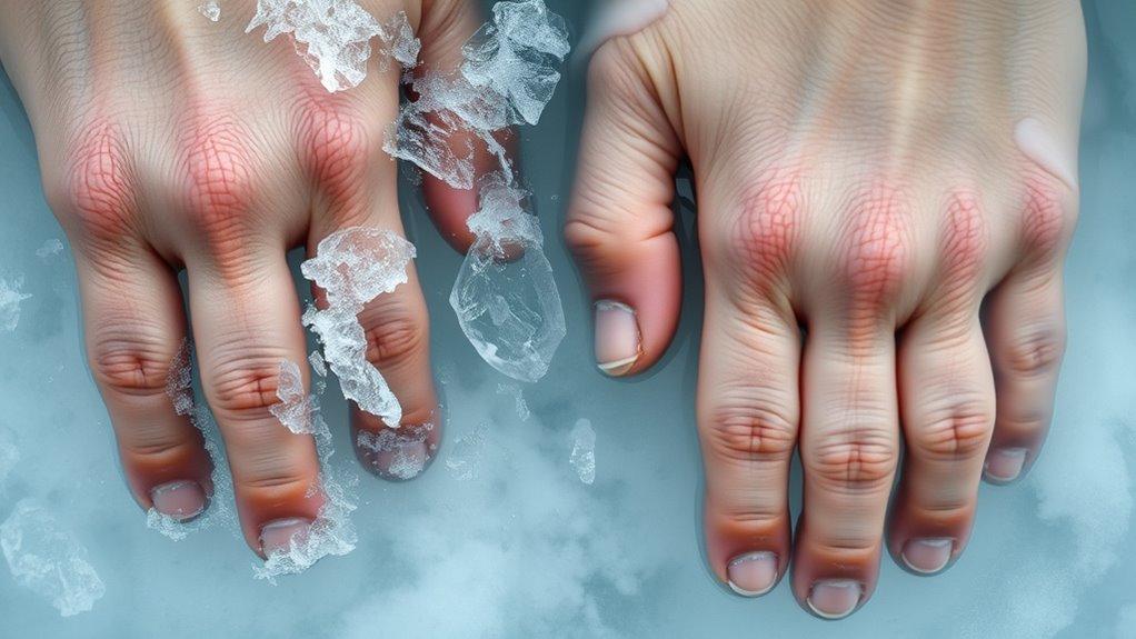 cold water preserves nail integrity