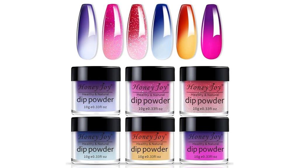 color changing nail dip