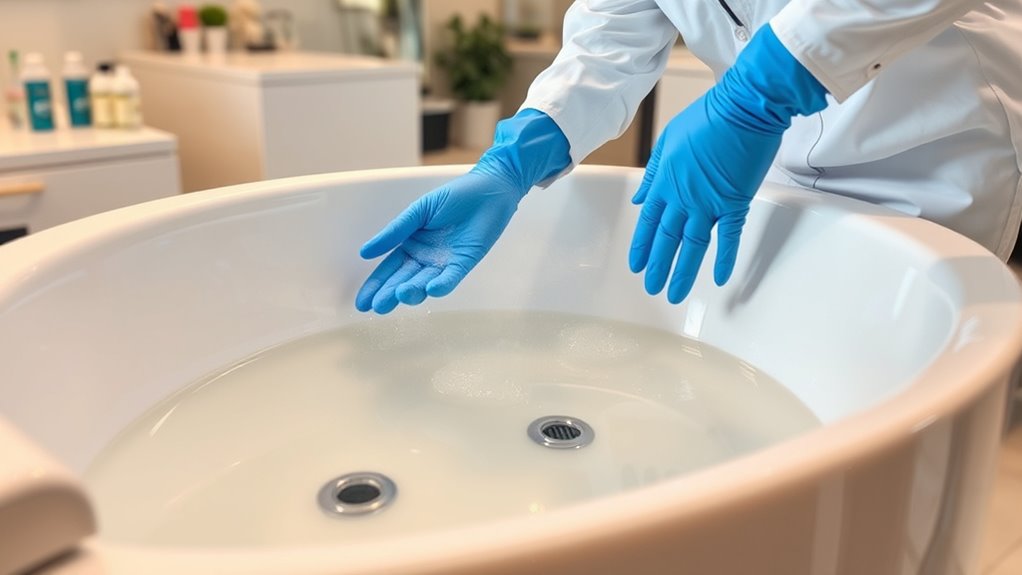 combine chemical and uv sterilization