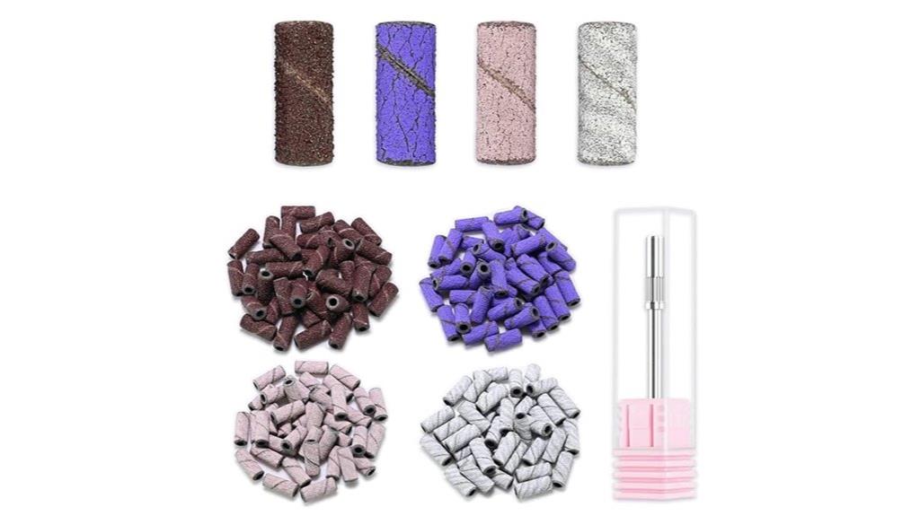 compact nail sanding bands