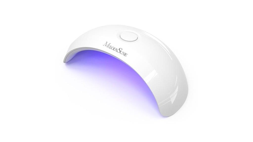 compact uv nail lamp