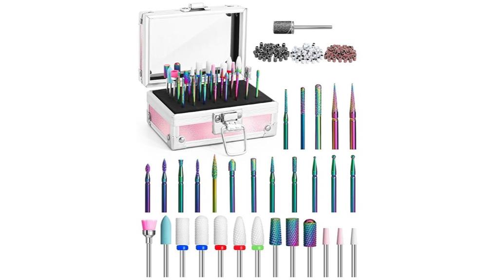 complete 30 piece nail drill set