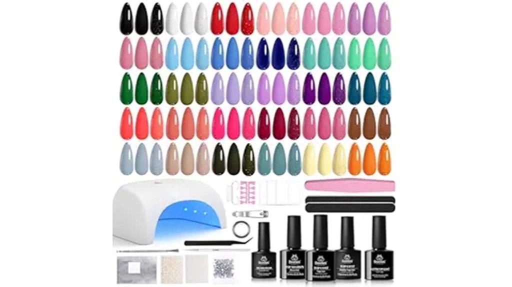 complete 54 piece gel kit