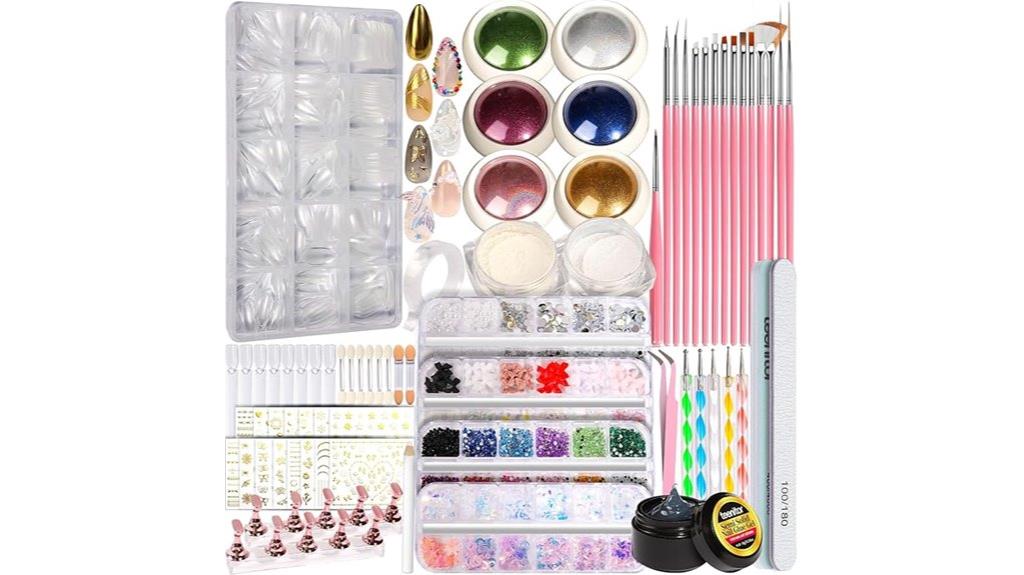 complete acrylic nail kit