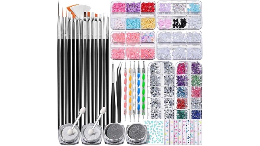 complete nail art toolset