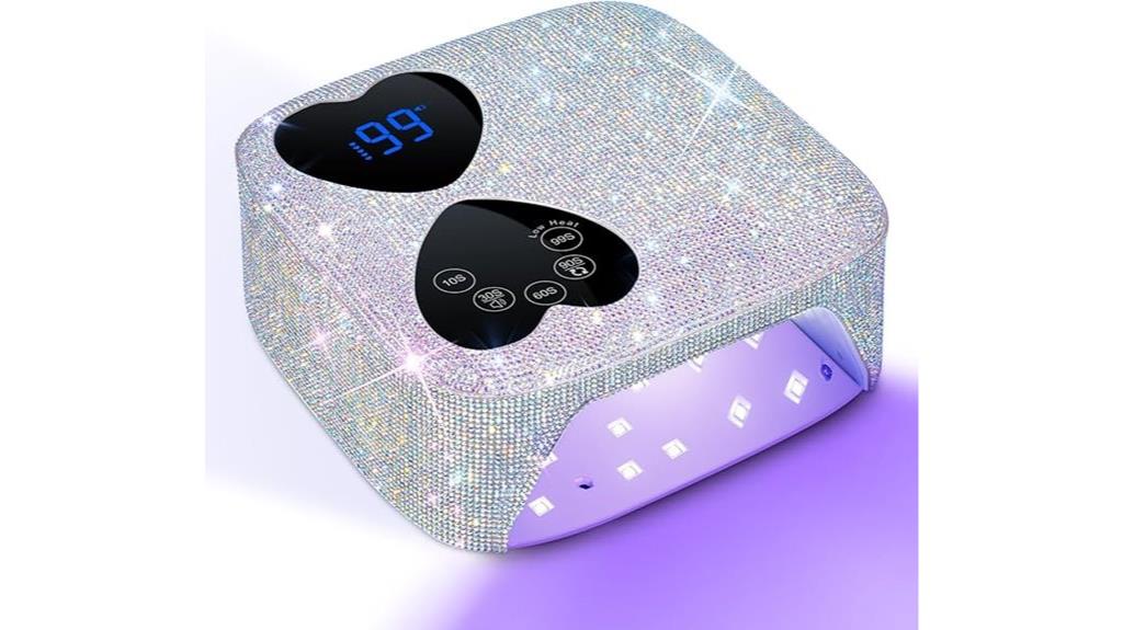 cordless 80w uv nail lamp