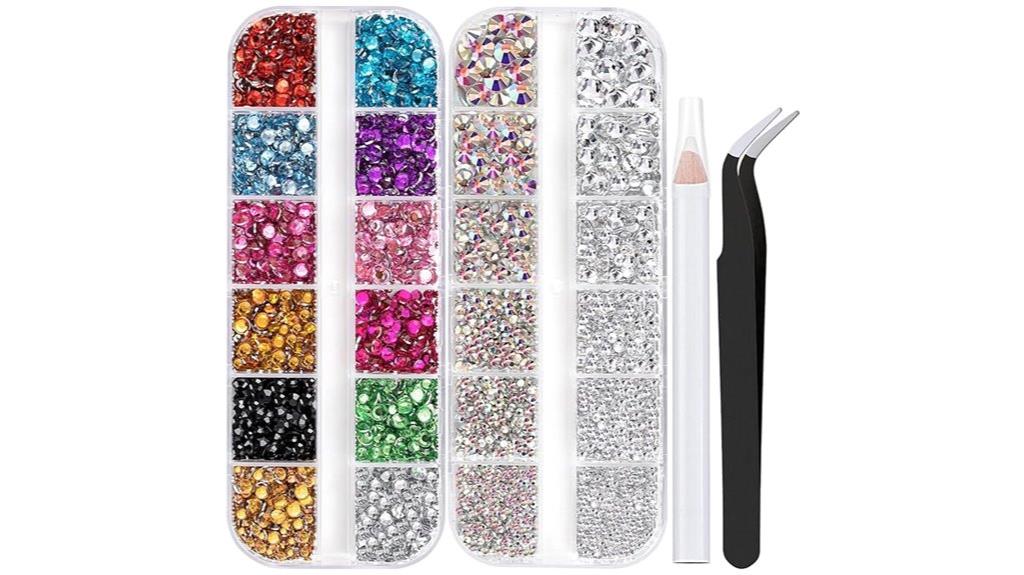 crystal rhinestone nail decor