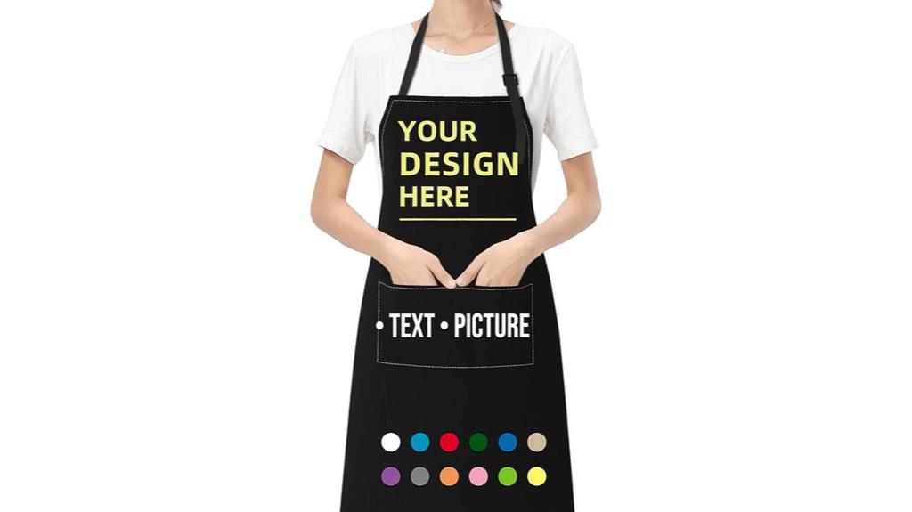 custom cooking apron design