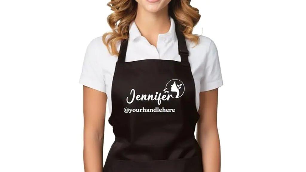 custom hair and nail apron