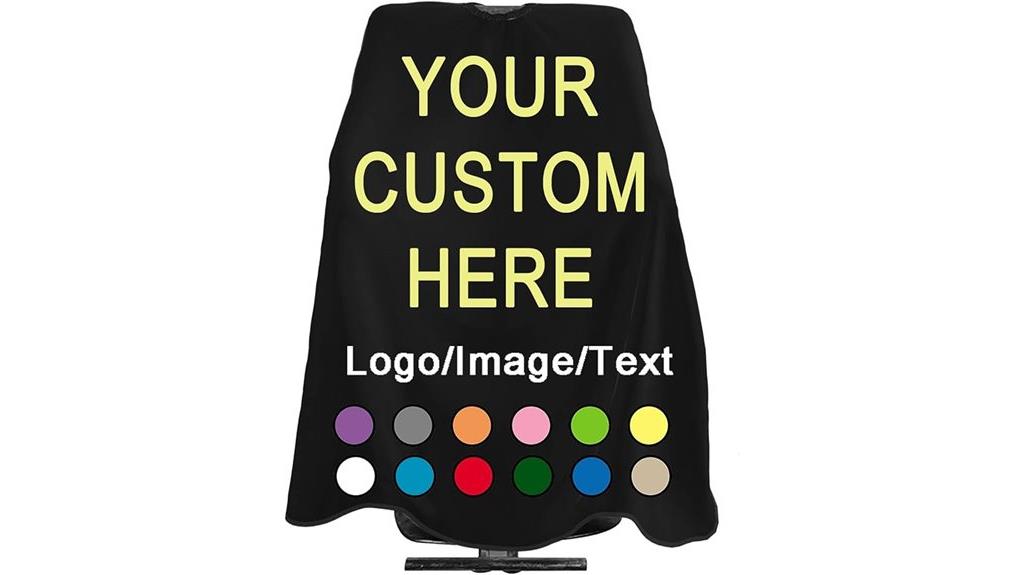 custom haircut salon cape