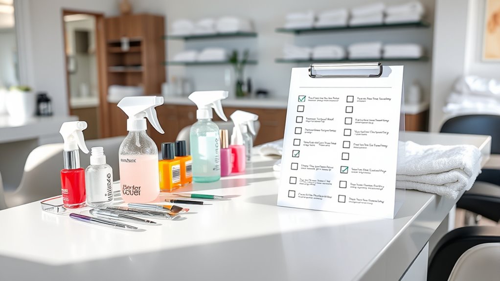 daily cleaning and sterilization