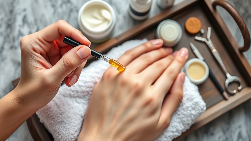 daily moisturizing for healthy nails